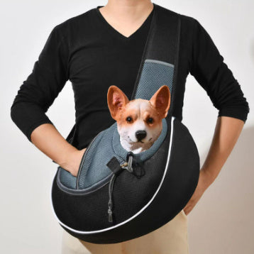 Pet Carrying Crossbody Bag For Dogs & Cats