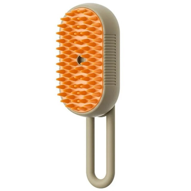 Pet Steam Brush For Massage & Pet Grooming
