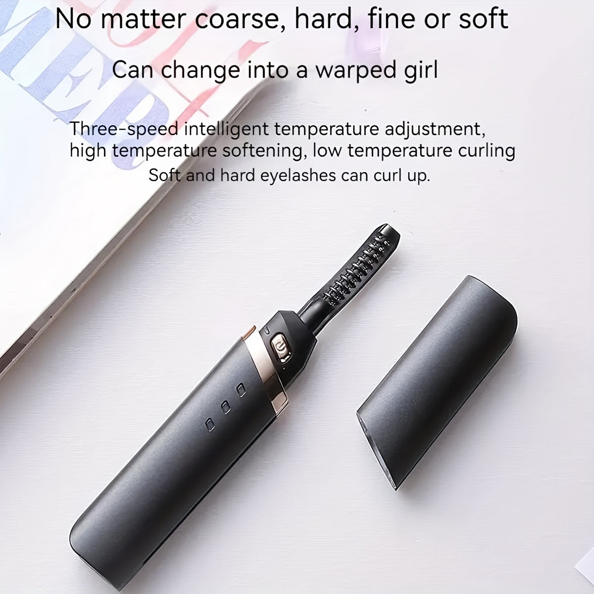 Portable Electric Eyelash Curler Rechargeable