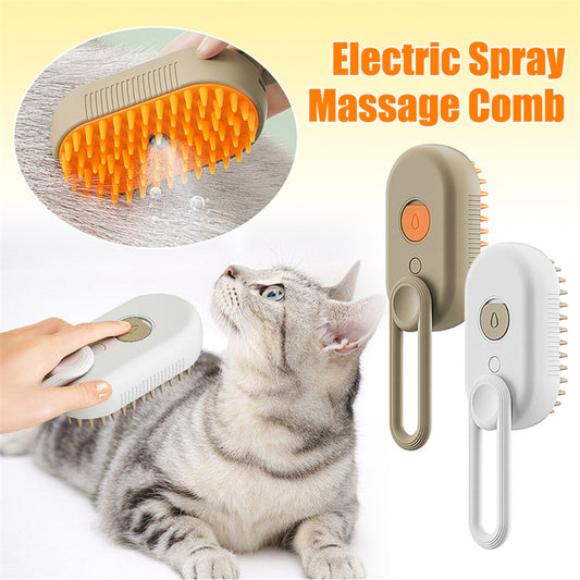 Pet Electric Spray Massage Comb