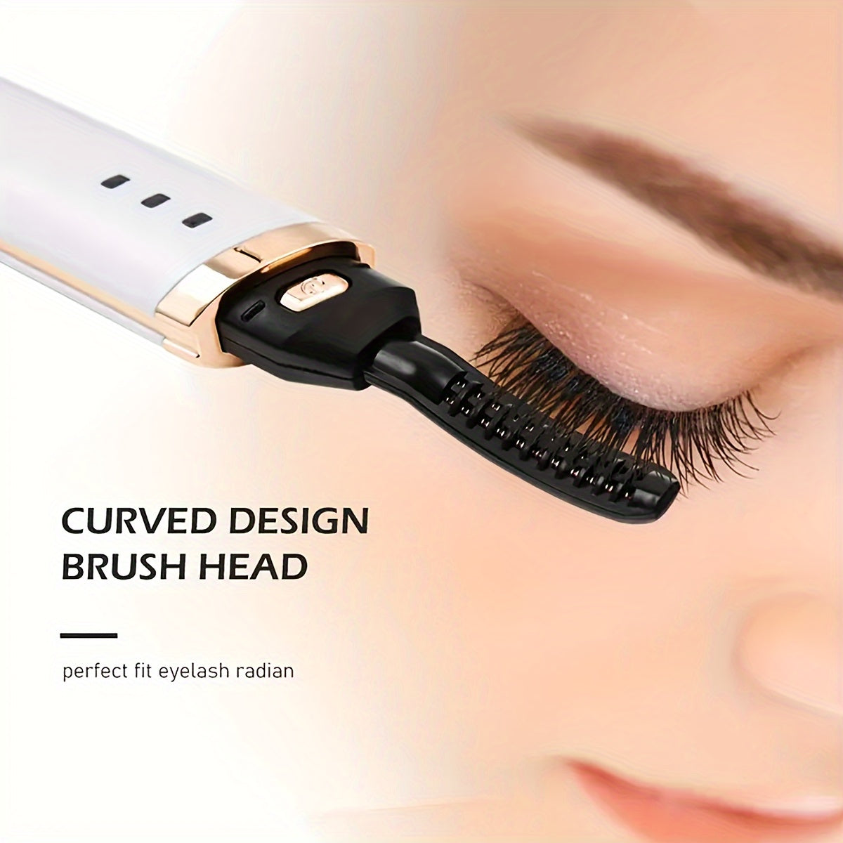 Portable Electric Eyelash Curler Rechargeable